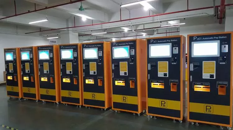Parking equipment bill payment terminals automatic payment kiosk for mall and parking lot