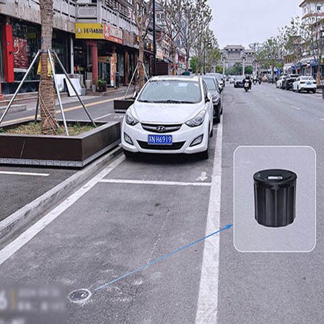 Sensor geomagnético de la bahía de estacionamiento