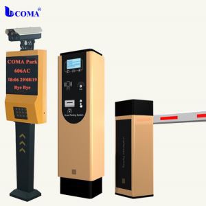 Sistema de control de acceso del dispensador de boletos de estacionamiento ANPR