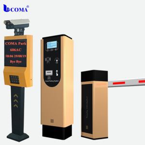 Sistema de estacionamiento de código de barras de control de acceso al hotel de reconocimiento de matrículas de matrícula