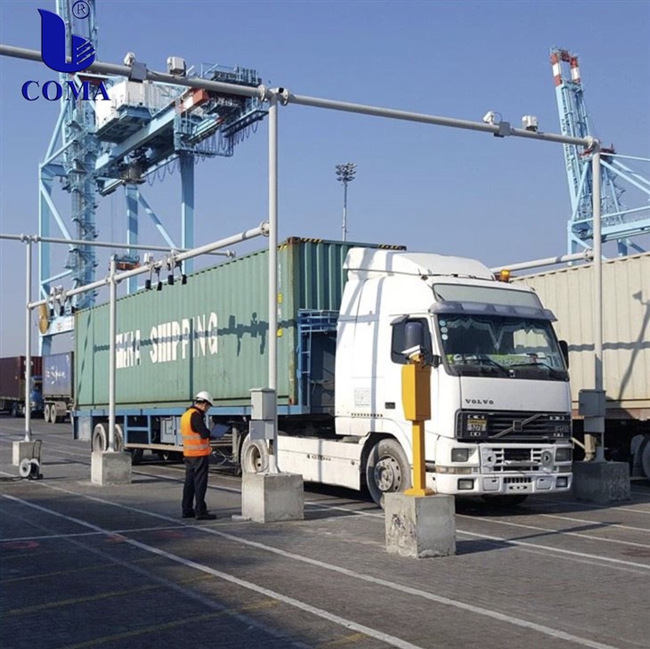 Sistema de reconocimiento de números de contenedor de puerto Sistema automático de escaneo de contenedores